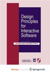 Design Principles for Interactive Software