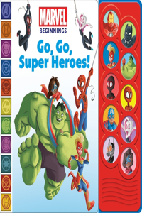 Marvel Beginnings Go Go Superheroes Sound Listen & Learn