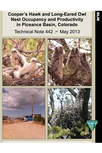 Cooper's Hawk and Long-Eared Owl Nest Occupancy and Productivity in Piceance Basin, Colorado