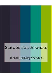 School For Scandal