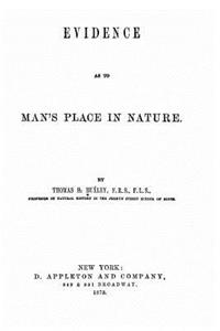 Evidence as to man's place in nature