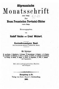 Altpreussische Monatsschrift