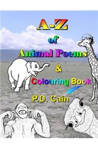A-Z of Animal Poems & Colouring Book