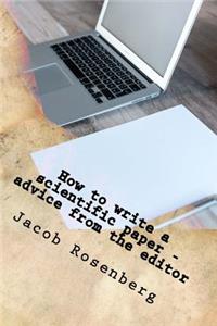 How to write a scientific paper