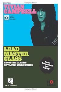 Vivian Campbell - Lead Master Class - From the Classic Hot Licks Video Series (Book/Online Media)