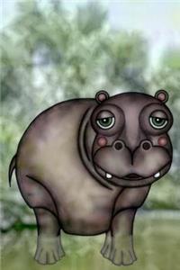 Such a Cute Little Hippo Illustration Art Journal
