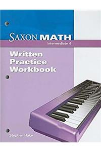 Saxon Math Intermediate 4
