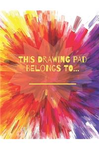 This Drawing Pad Belongs to