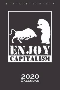 Bull and Bear "Enjoy Capitalism" Calendar 2020: Annual Calendar for Capitalists and investors