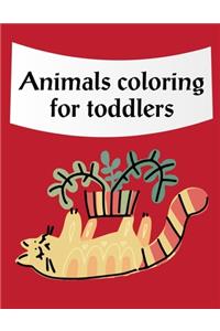 Animals Coloring For Toddlers