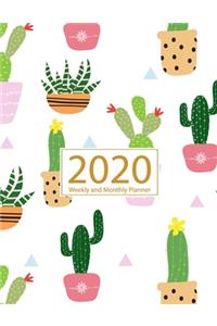 2020 Planner Weekly and Monthly
