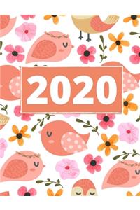 2020 planner 8.5 x 11