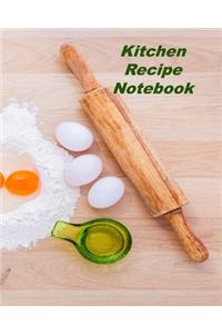 Kitchen Recipe Notebook