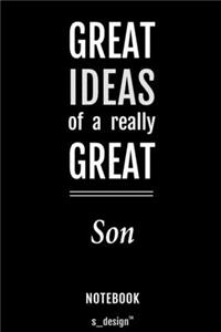 Notebook for Sons / Son