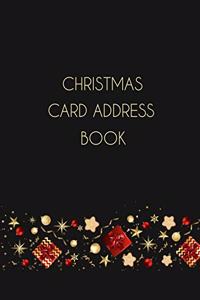 Christmas Card Address Book