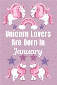 Unicorn Lovers Are Born In January