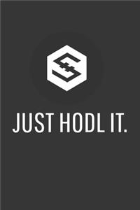 Just Hodl It Iostoken Notebook