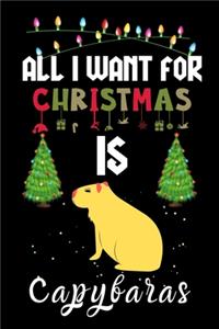 All I Want For Christmas Is Capybaras