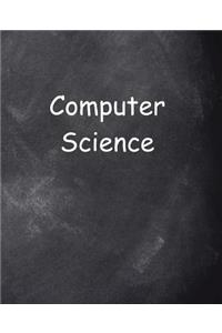 School Composition Computer Science Chalkboard Style 200 Pages