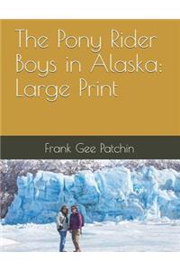 The Pony Rider Boys in Alaska