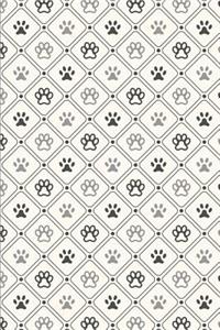 Dog Pattern - Paws Square