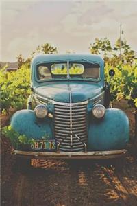Vintage Car Americana Garden Journal