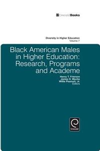 Black American Males in Higher Education