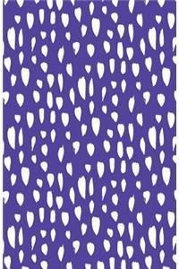 Bullet Journal Abstract Splashes Purple