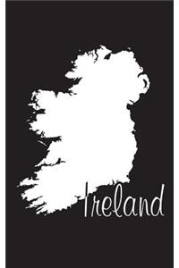 Ireland - Black 101 - Lined Notebook with Margins - 5X8