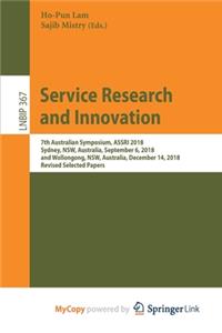 Service Research and Innovation