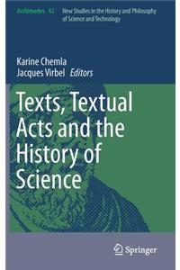 Texts, Textual Acts and the History of Science