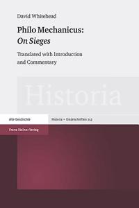 Philo Mechanicus: 'on Sieges'