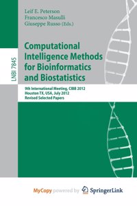 Computational Intelligence Methods for Bioinformatics and Biostatistics