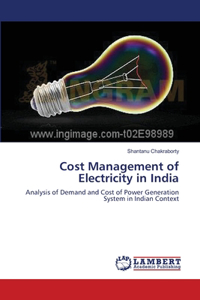 Cost Management of Electricity in India