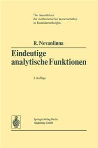 Eindeutige Analytische Funktionen