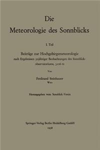 Die Meteorologie des Sonnblicks