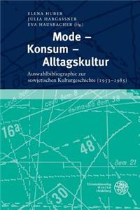 Mode - Konsum - Alltagskultur