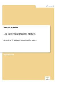 Verschuldung des Bundes: Gesetzliche Grundlagen, Formen und Techniken