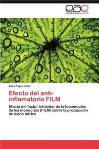 Efecto del anti-inflamatorio FILM