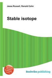 Stable Isotope