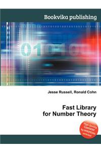 Fast Library for Number Theory