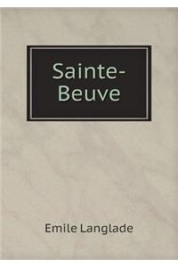 Sainte-Beuve