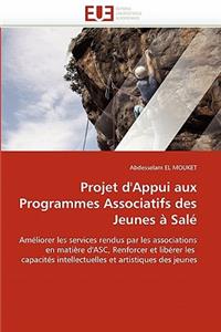 Projet d''appui aux programmes associatifs des jeunes à salé