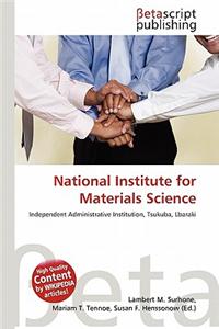 National Institute for Materials Science