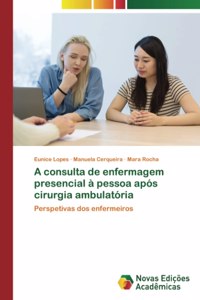 A consulta de enfermagem presencial à pessoa após cirurgia ambulatória