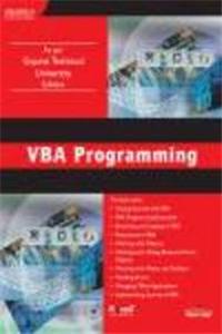 Vba Programming: As Per Gujarat Technical University Syllabus