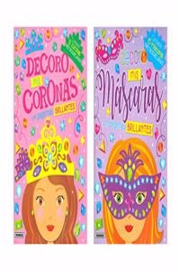Decoro con pegatinas (2 titulos)
