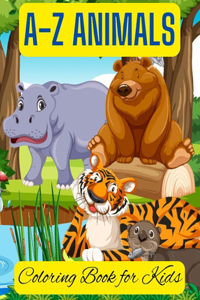 ABC Animals Coloring Book