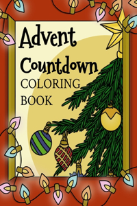 Advent Countdown Coloring Book