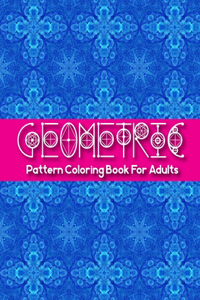Geometric Pattern Coloring Books For Adults